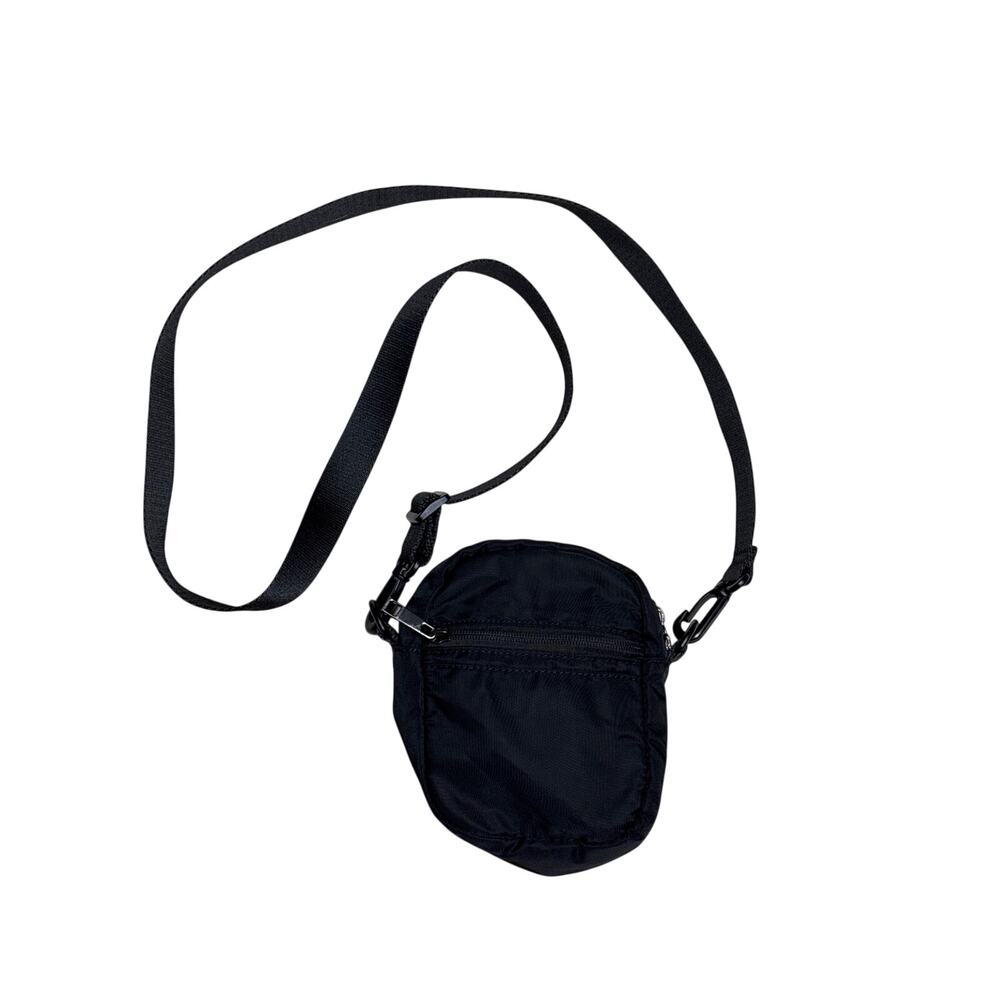 Urban Outfitters Black Crossbody Bag Zippered Pockets Removable Strap